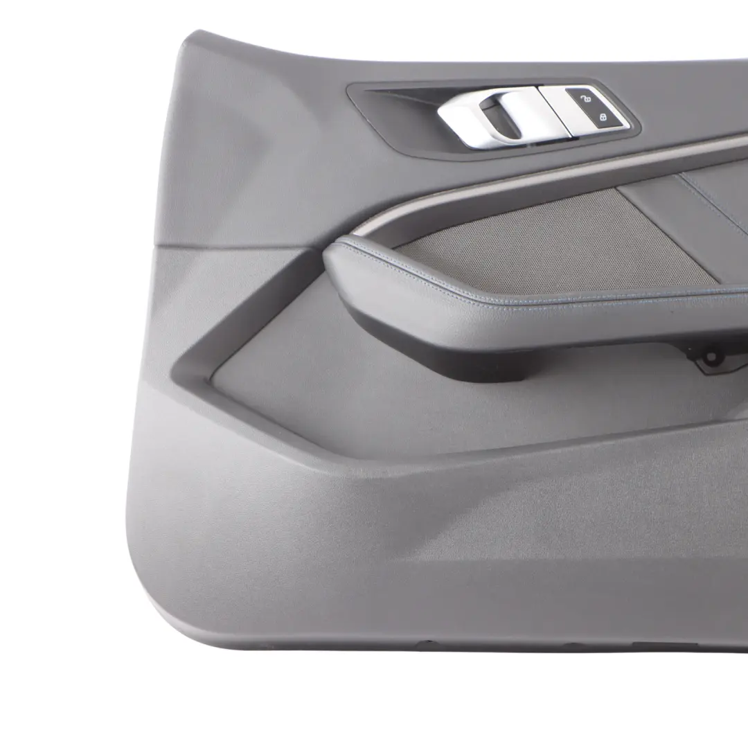 BMW F44 Door Card Front Right O/S Trim Cover Panelling Black 9418292