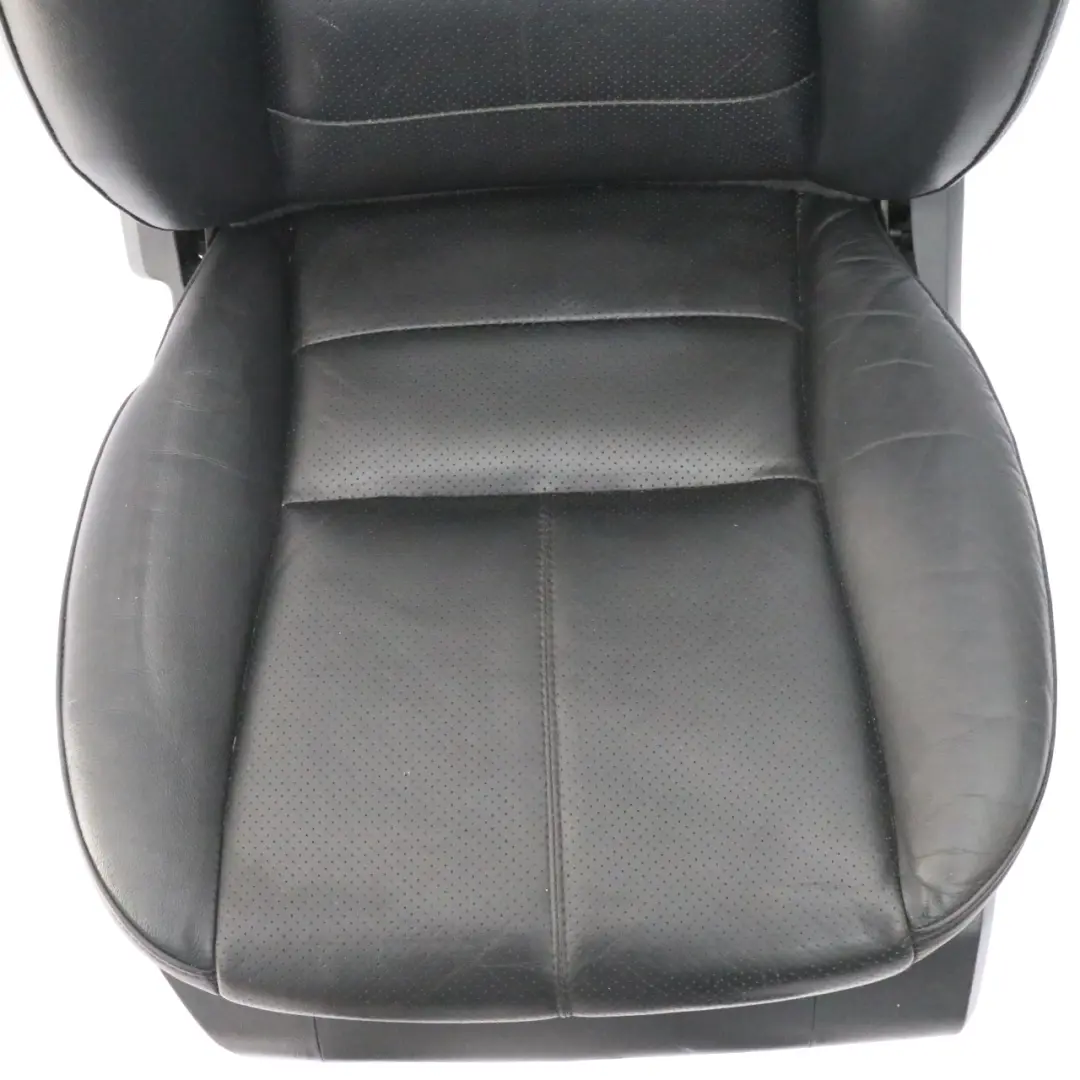 Mercedes ML W163 Front Seat Heated Memory Black Leather Left N/S Seat