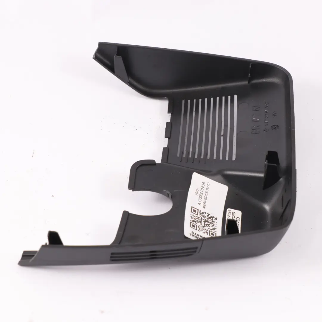 Mercedes SLK R172 Rear Mirror Cover Trim Panel Black A1728210436  