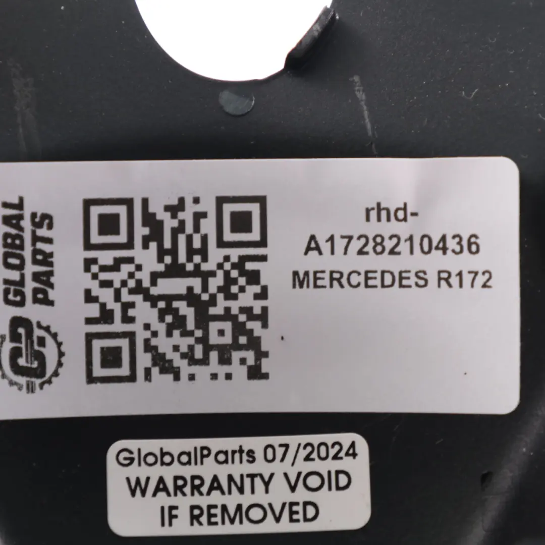 Mercedes SLK R172 Rear Mirror Cover Trim Panel Black A1728210436  