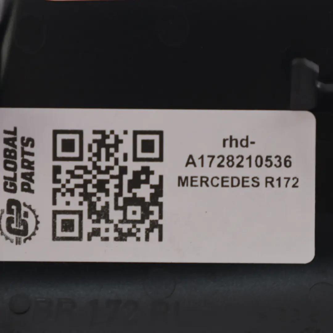 Mercedes SLK R172 Camera Switch Panel Trim Cover Black A1728210436