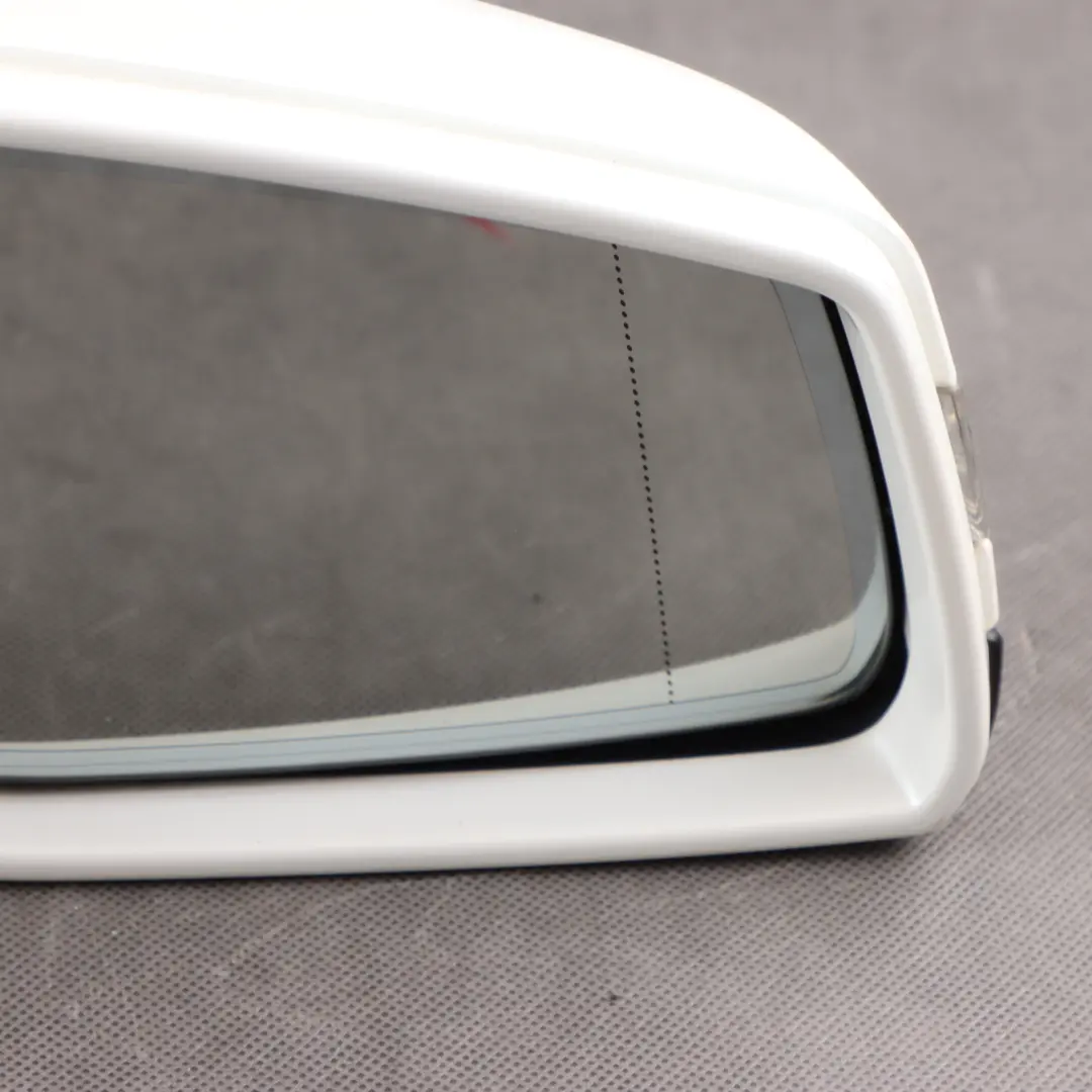 Mercedes W207 Wing Mirror Door Right O/S Power Fold Auto Dip Diamond White - 799