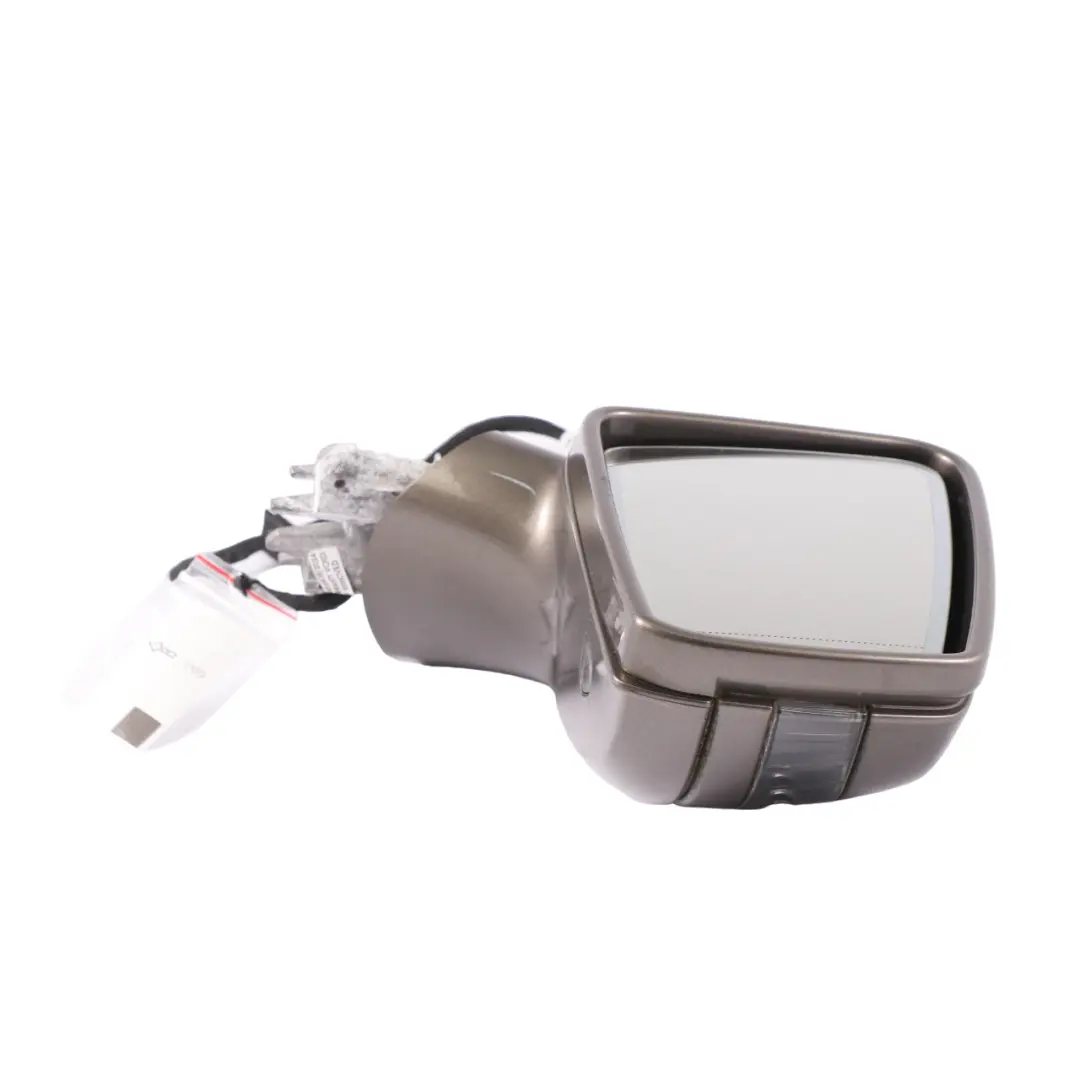 Mercedes X218 Right O/S Side Wing Mirror Blind Spot Auto Dimming Indium Grey