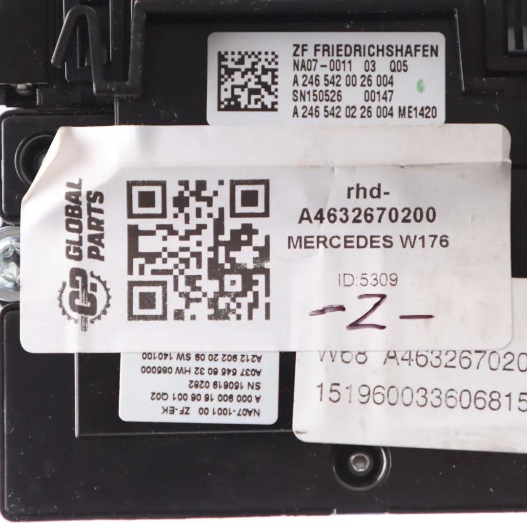 Gear Selector Mercedes C117 W176 Automatic Gear Switch Shifter A4632670200