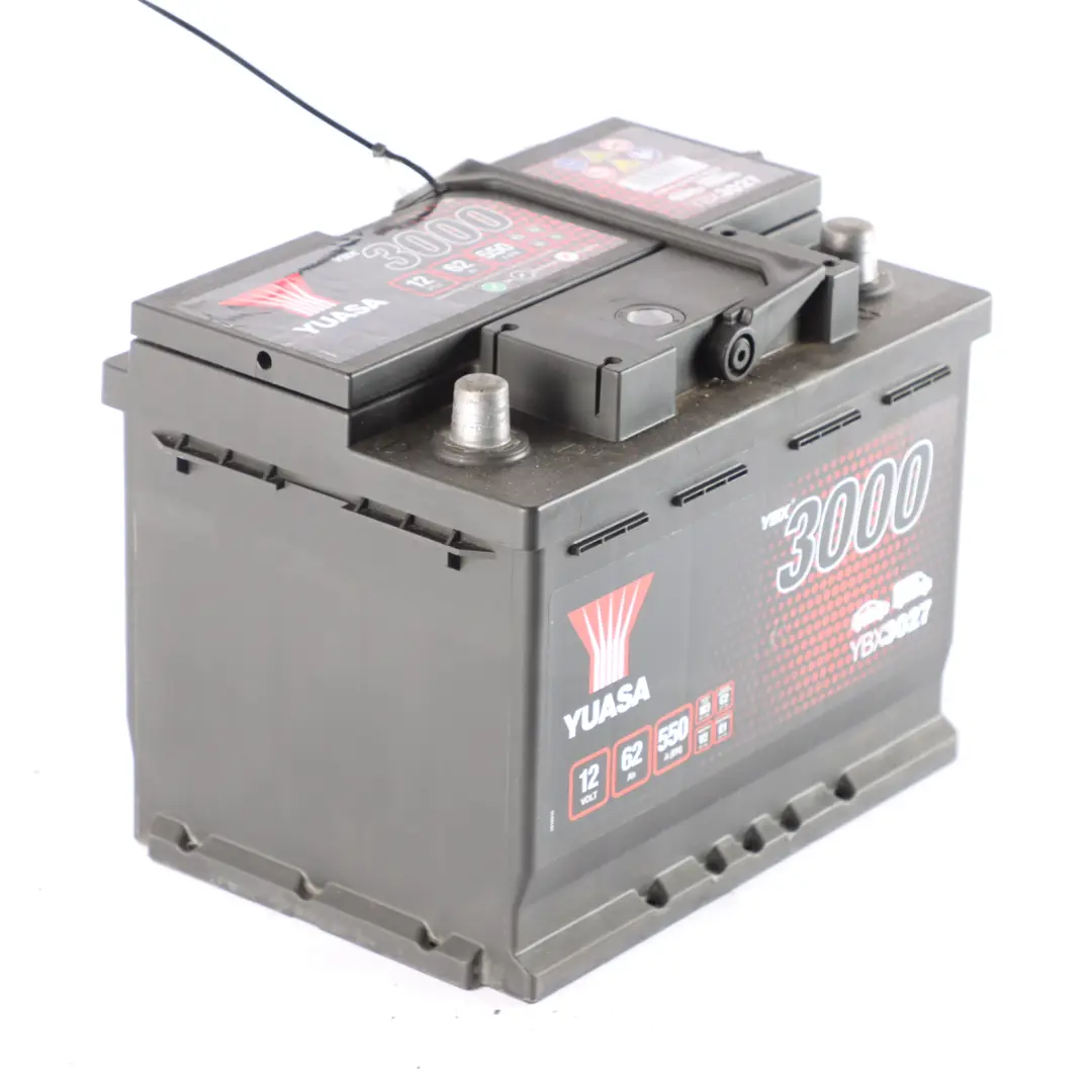 YUASA YBX3000 YBX3027 Car Battery 12V 62Ah 550A 