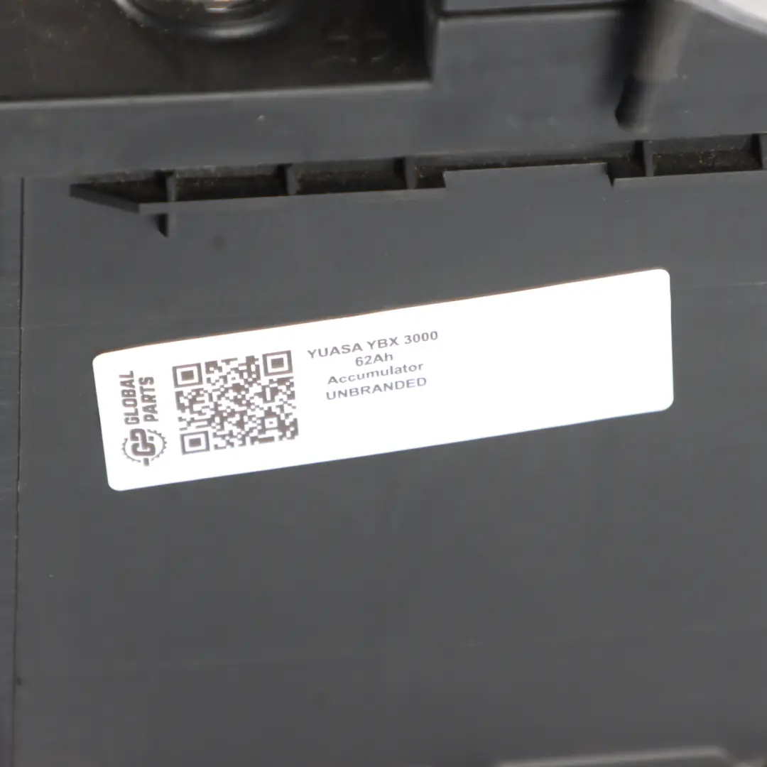 YUASA YBX3000 YBX3027 Car Battery 12V 62Ah 550A 