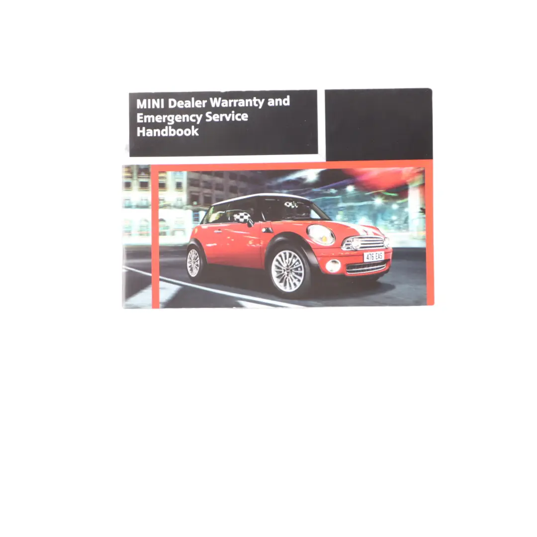 Mini Cooper R56 Service Booklet Owner's Handbook Pouch Case Wallet Set