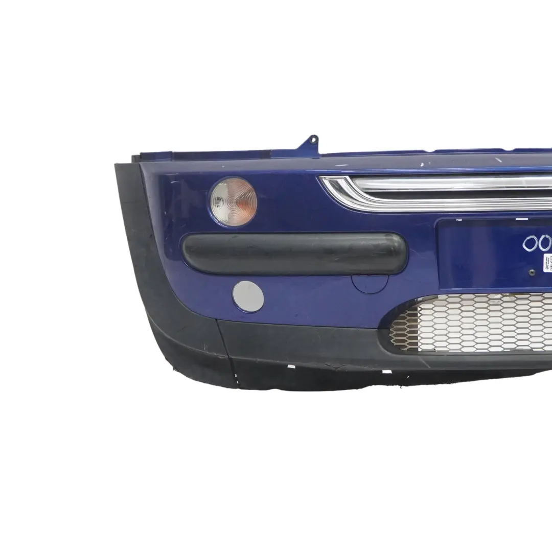 Mini R50 Front Bumper Complete Trim Panel Indi Blue Metallic - 862