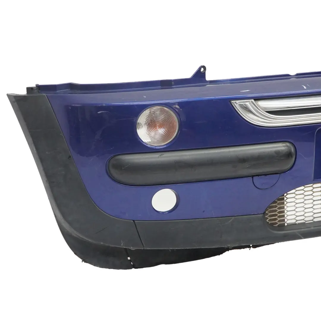 Mini R50 Front Bumper Complete Trim Panel Indi Blue Metallic - 862