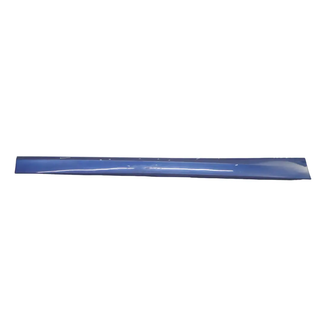 BMW E90 E91 Sill Strip Side Skirt Right O/S Montegoblau Blau Blue - A51