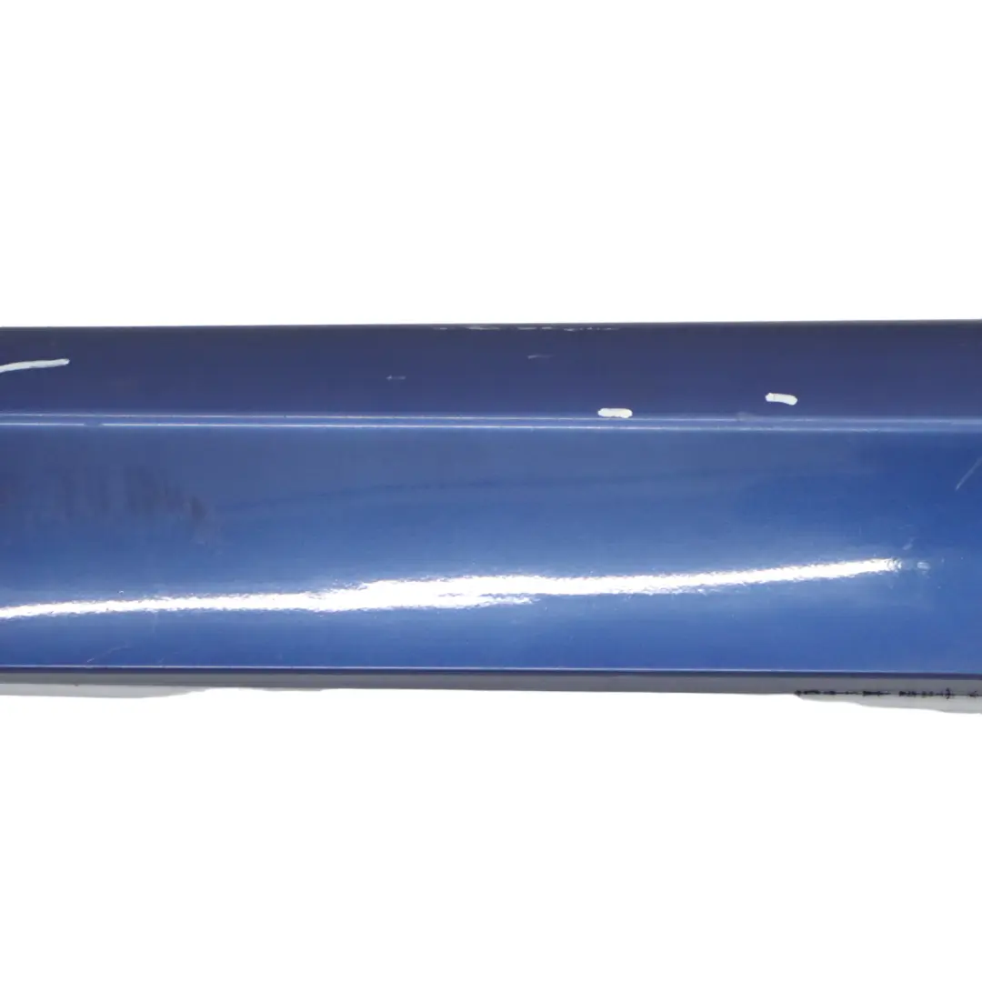 BMW E90 E91 Sill Strip Side Skirt Right O/S Montegoblau Blau Blue - A51