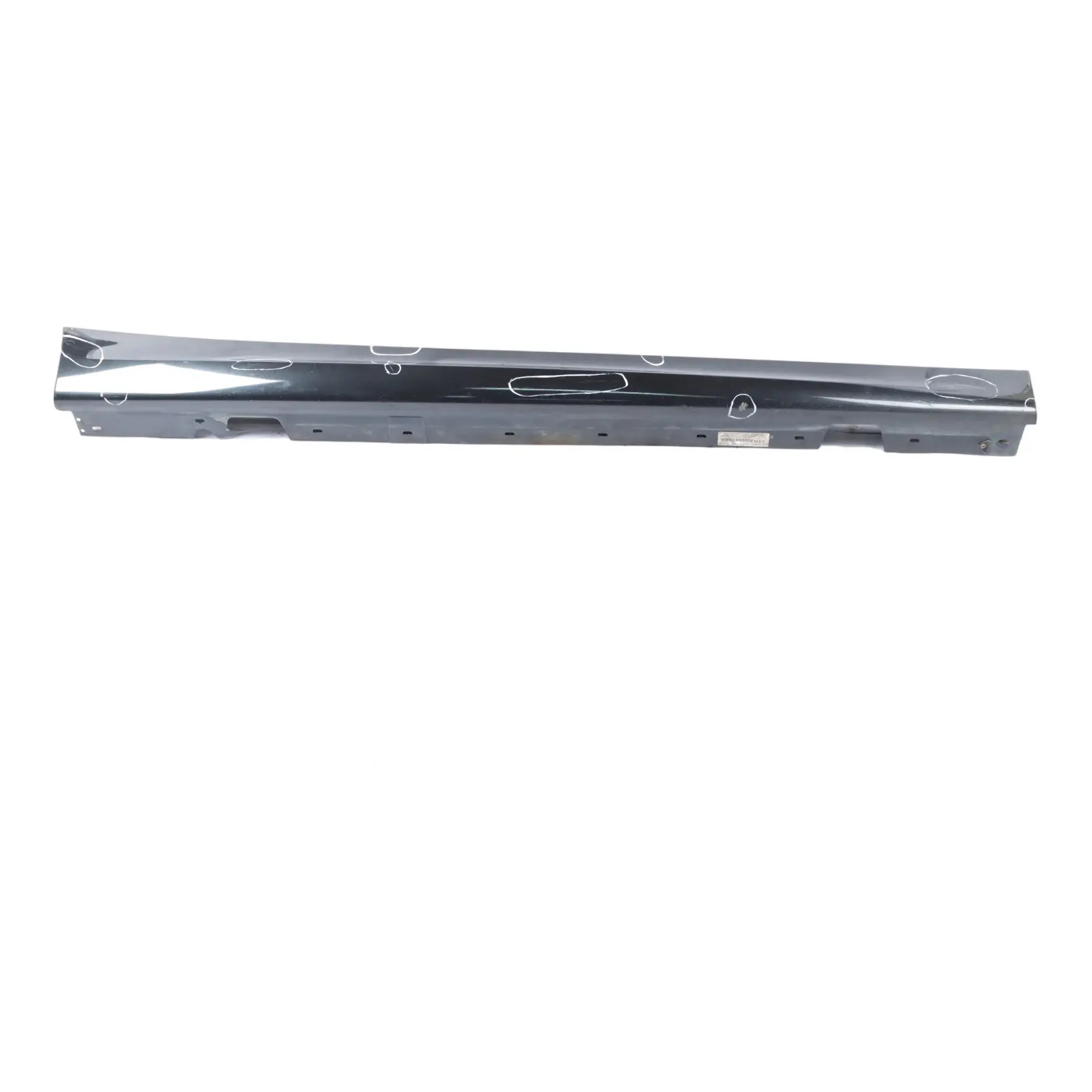 BMW E90 E91 Sill Strip M Sport Side Skirt Right O/S Black Sapphire Metallic 475