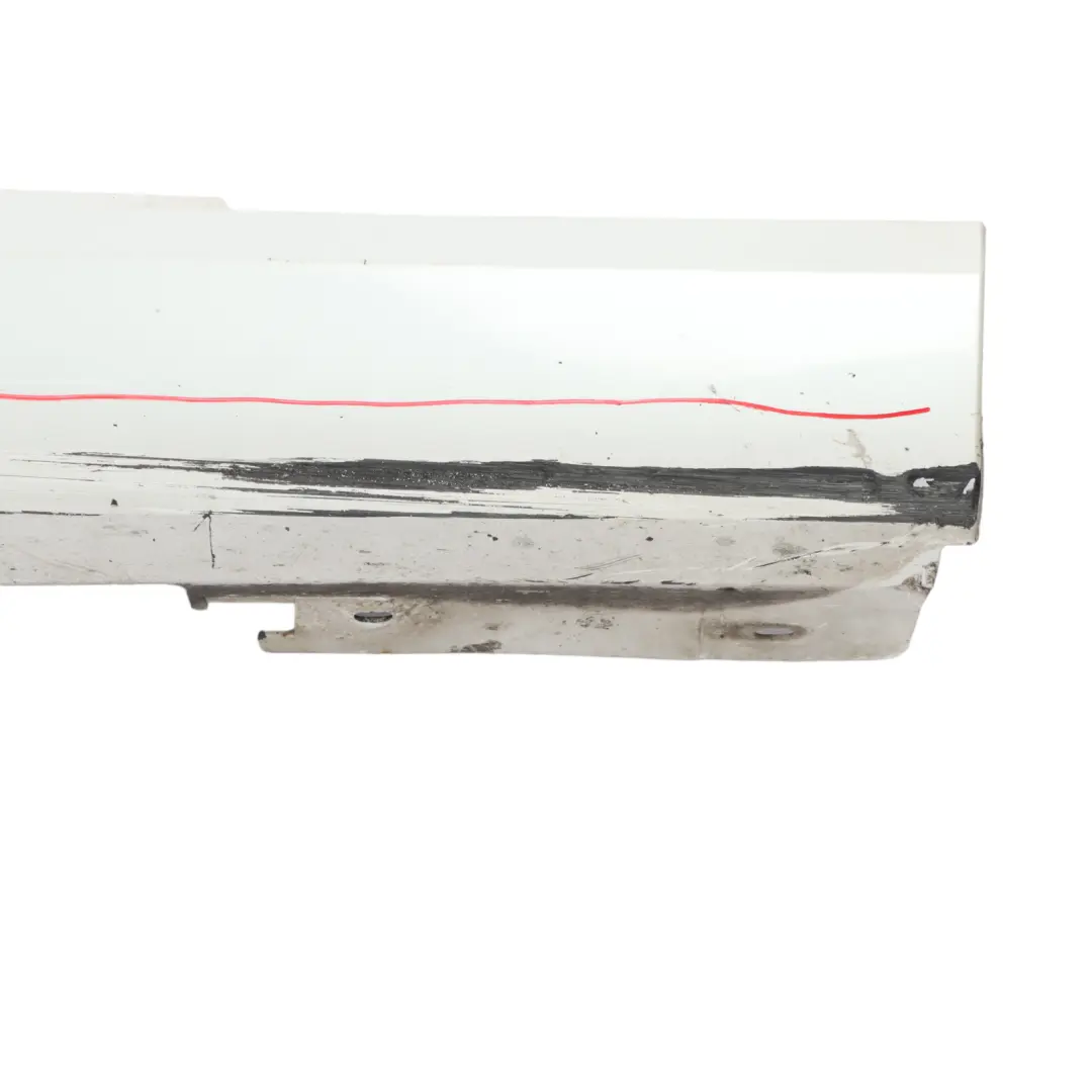 Side Skirt BMW E92 E93 LCI Sill Strip Right O/S Mineralweiss Mineral White - A96