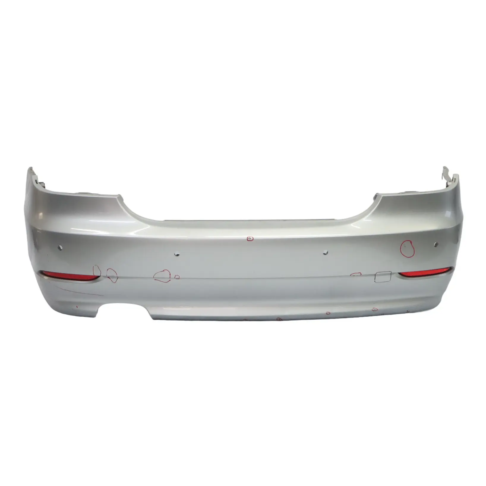 BMW E60 Saloon Rear Bumper PDC Titansilber Titan Silver Metallic - 354