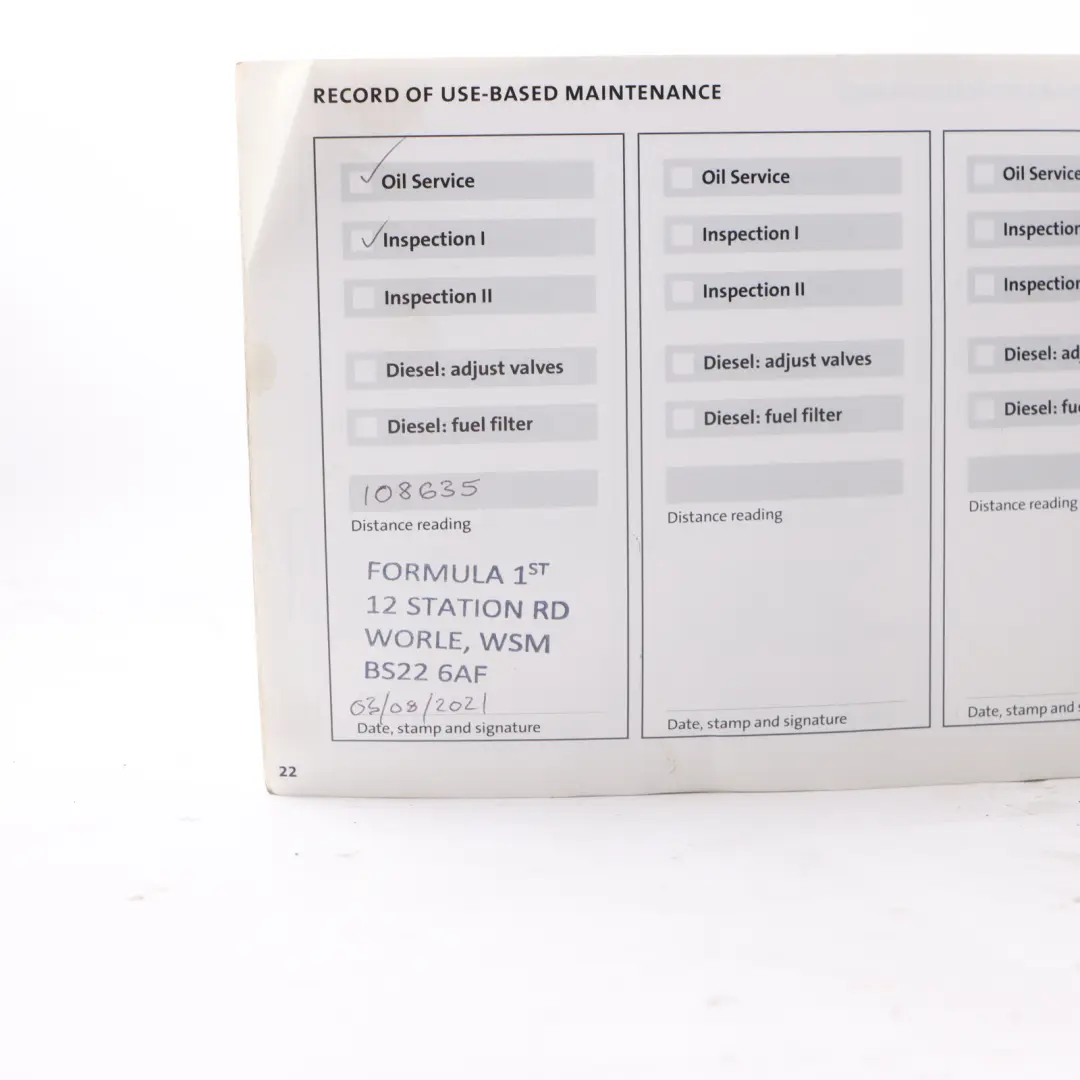 Mini R50 R52 R53 Service Booklet Emergency Handbooks Pouch Case Wallet
