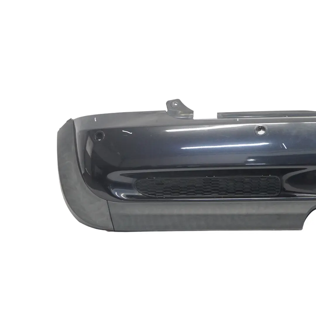 Mini R52 Rear Bumper PDC Cabrio Cooper S Panel Astro Black Metallic - A25