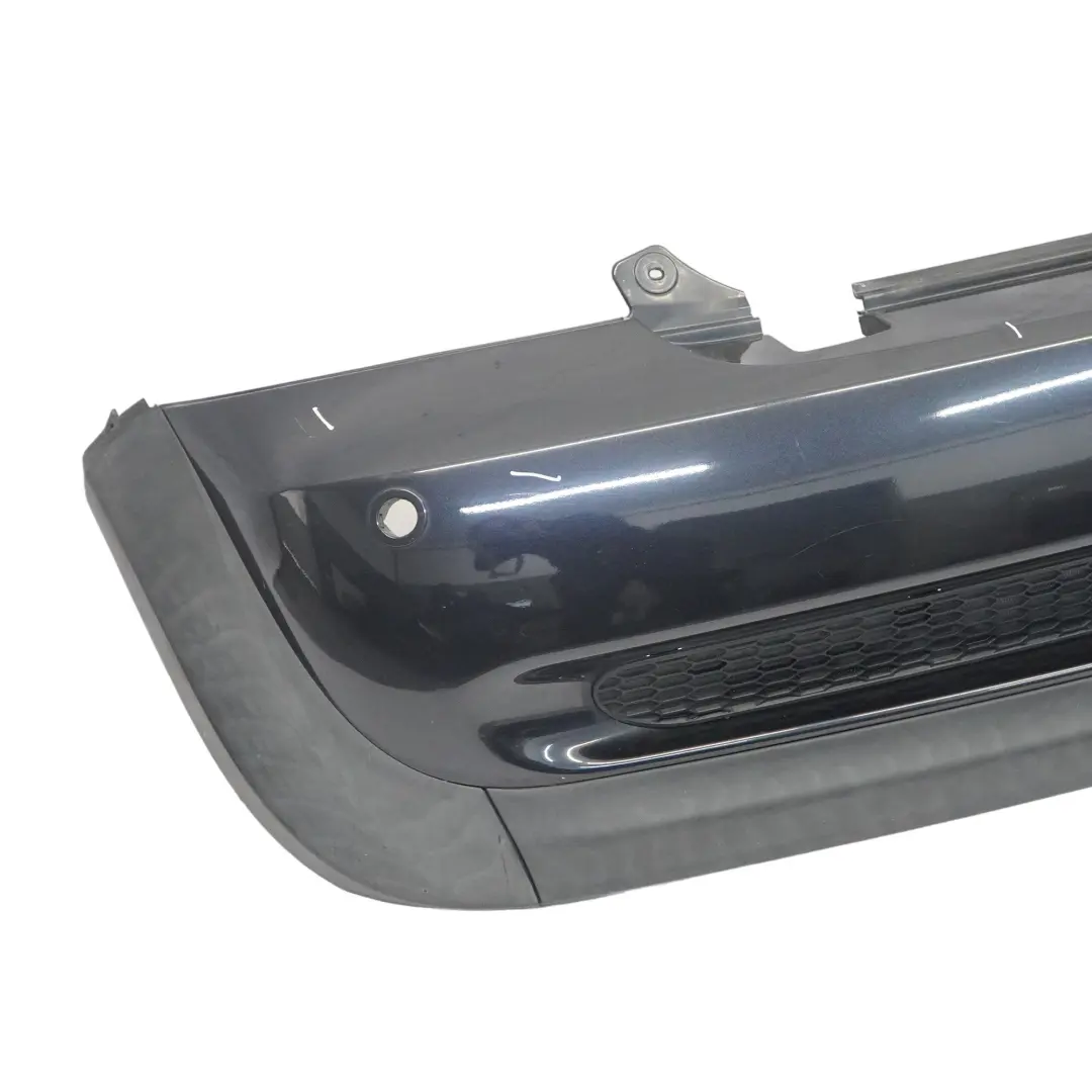 Mini R52 Rear Bumper PDC Cabrio Cooper S Panel Astro Black Metallic - A25