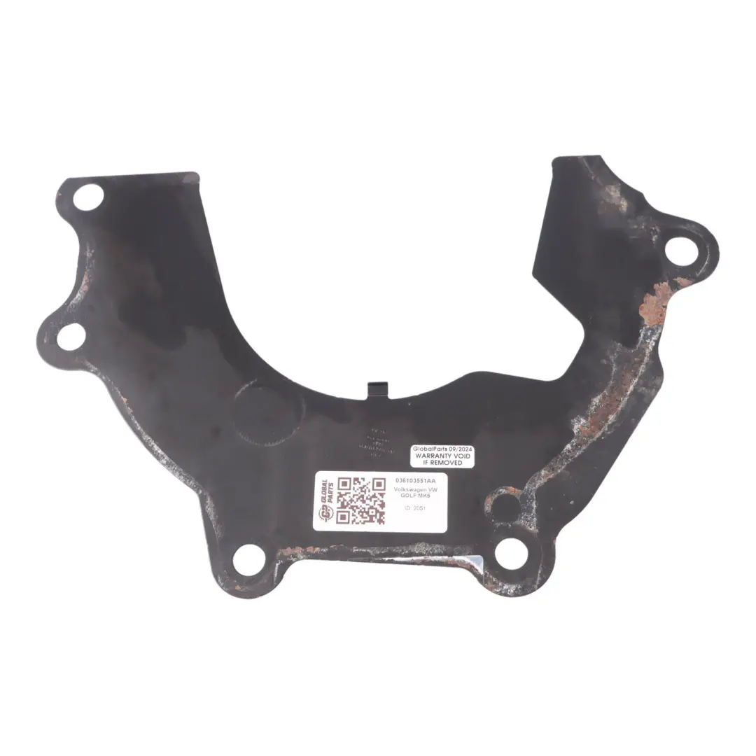 Volkswagen Golf Mk5 Bloque Motor Placa Espaciadora Cubre Correa 036103551AA