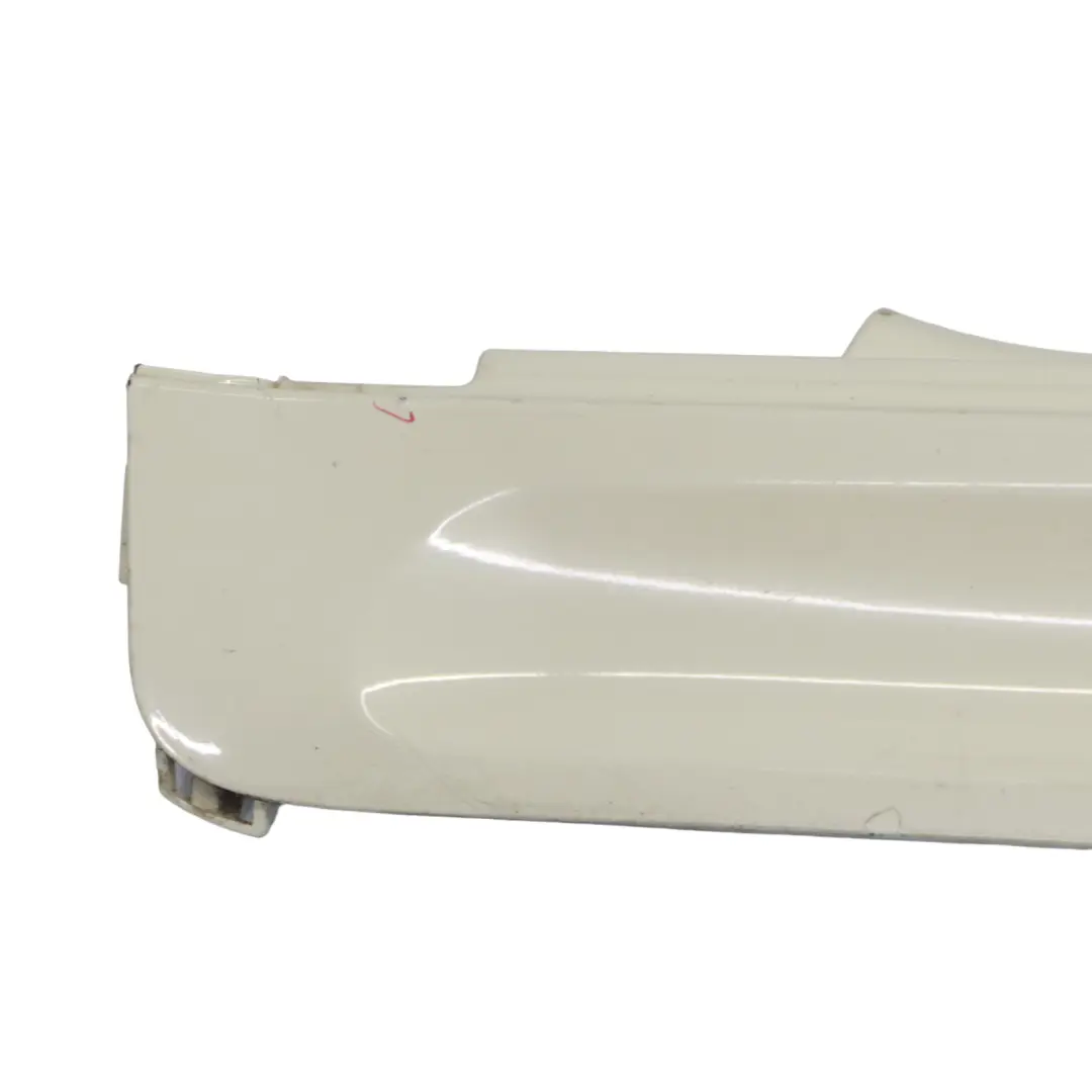 Mini R56 R57 Side Skirt Aerokit Left N/S Sill Cover Pepper White - 850