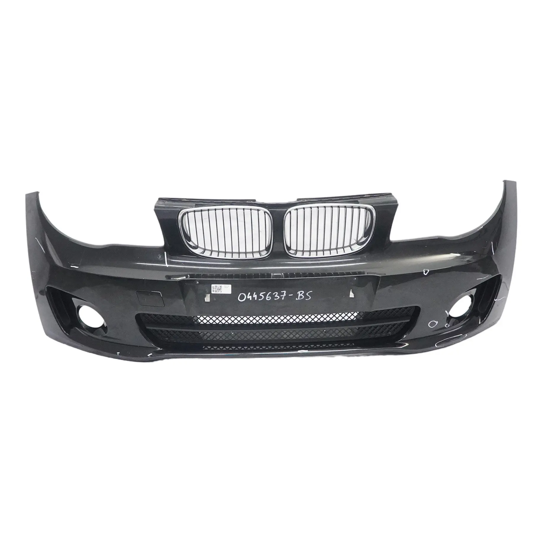 Front Bumper BMW E81 E87 M Sport Aerokit Trim Panel Black Sapphire - 475