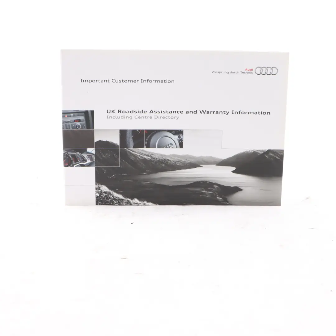 Audi A3 8P Owner's Handbook Manual Service Booklet Pouch Case Wallet Set