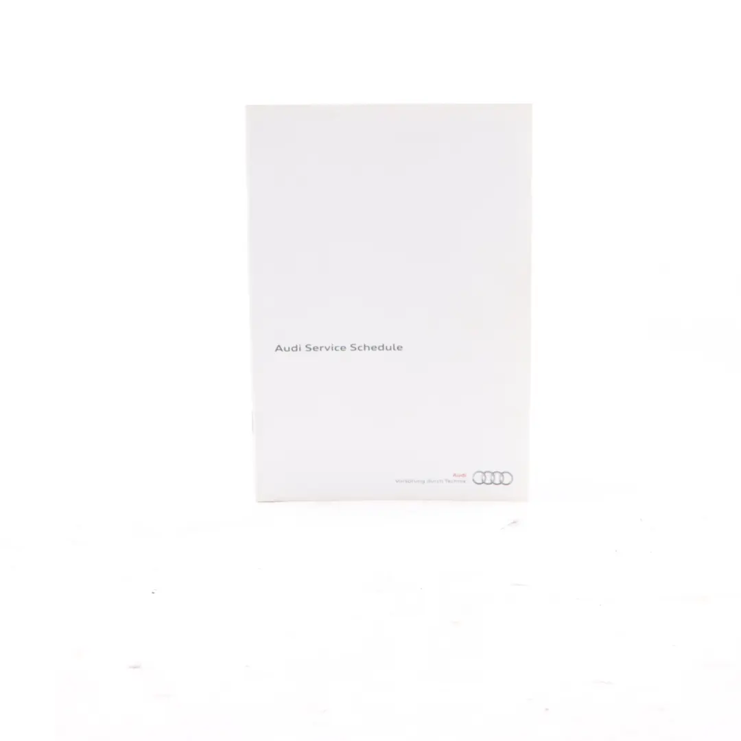 Audi A3 8P Owner's Handbook Manual Service Booklet Pouch Case Wallet Set