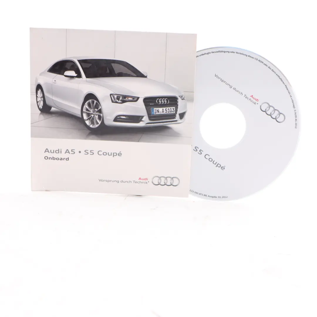 Audi A5 8T Owner Handbook Manual 125318T320