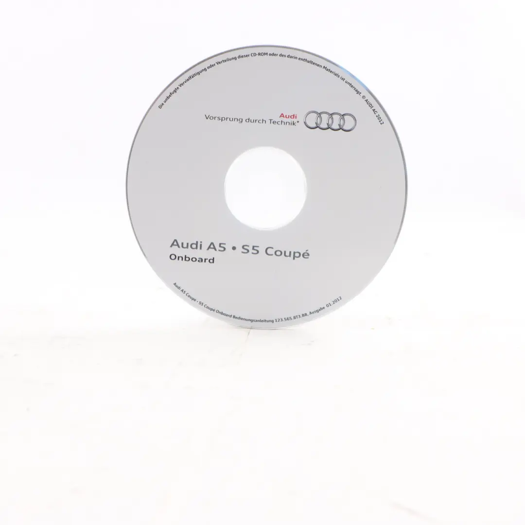 Audi A5 8T Owner Handbook Manual 125318T320