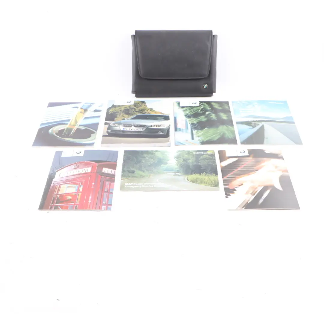 BMW E92 E93 Service Owner's Handbook Book Slipcase Pouch Case Wallet Set