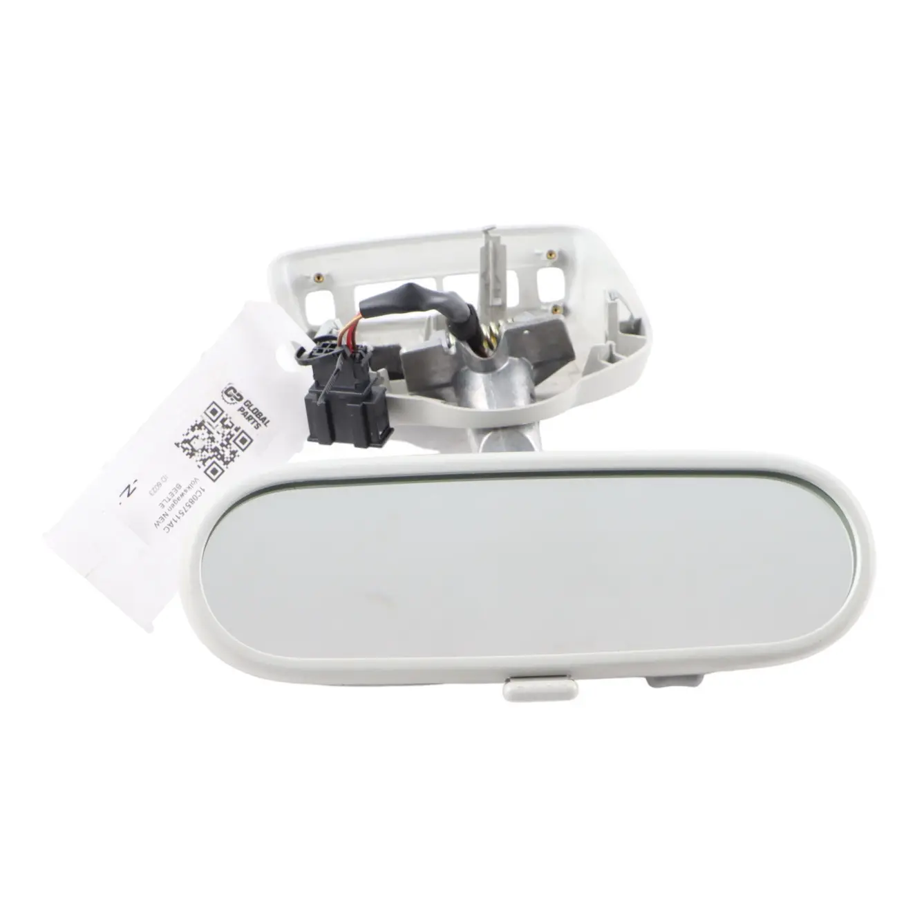 VW Volkswagen New Beetle 1C Interior Rear View Mirror Grey 1C0857511AC