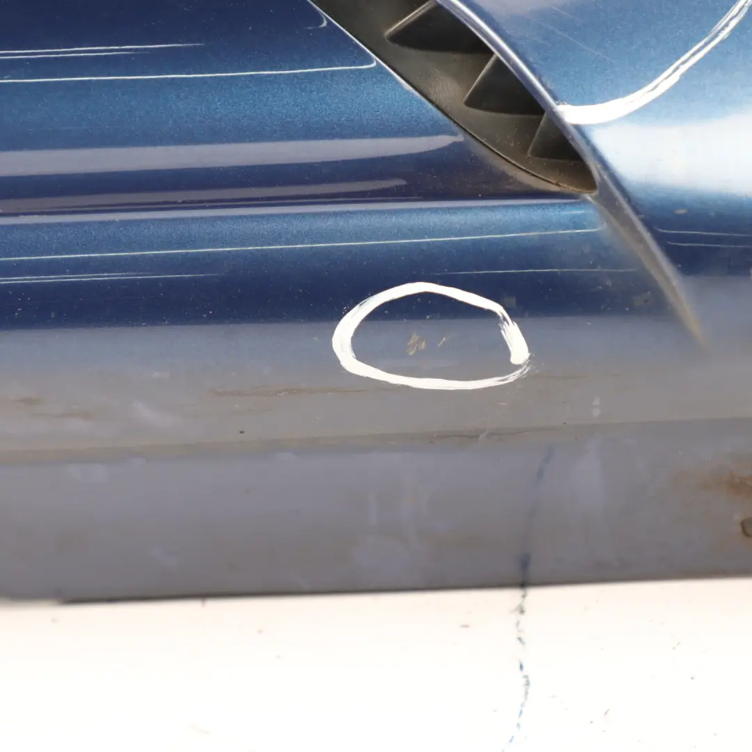 BMW E90 LCI Side Skirt M Aerodynamics Sill Strip Left N/S Le Mans Blue - 381