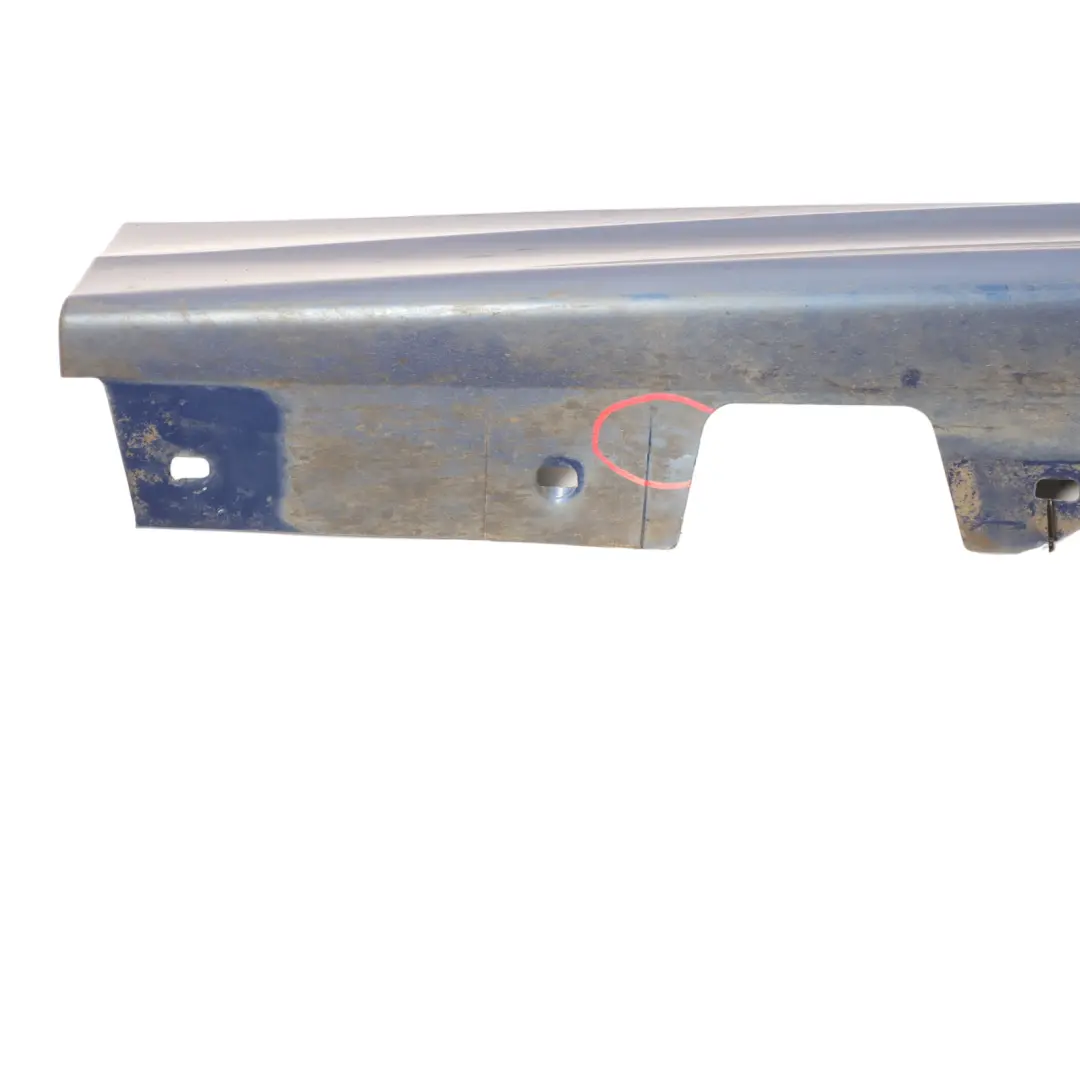 BMW E90 LCI Side Skirt M Aerodynamics Sill Strip Left N/S Le Mans Blue - 381