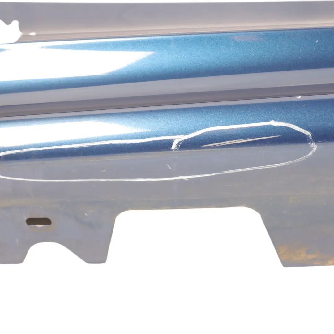 BMW E90 LCI Side Skirt M Aerodynamics Sill Strip Right O/S Le Mans Blue - 381