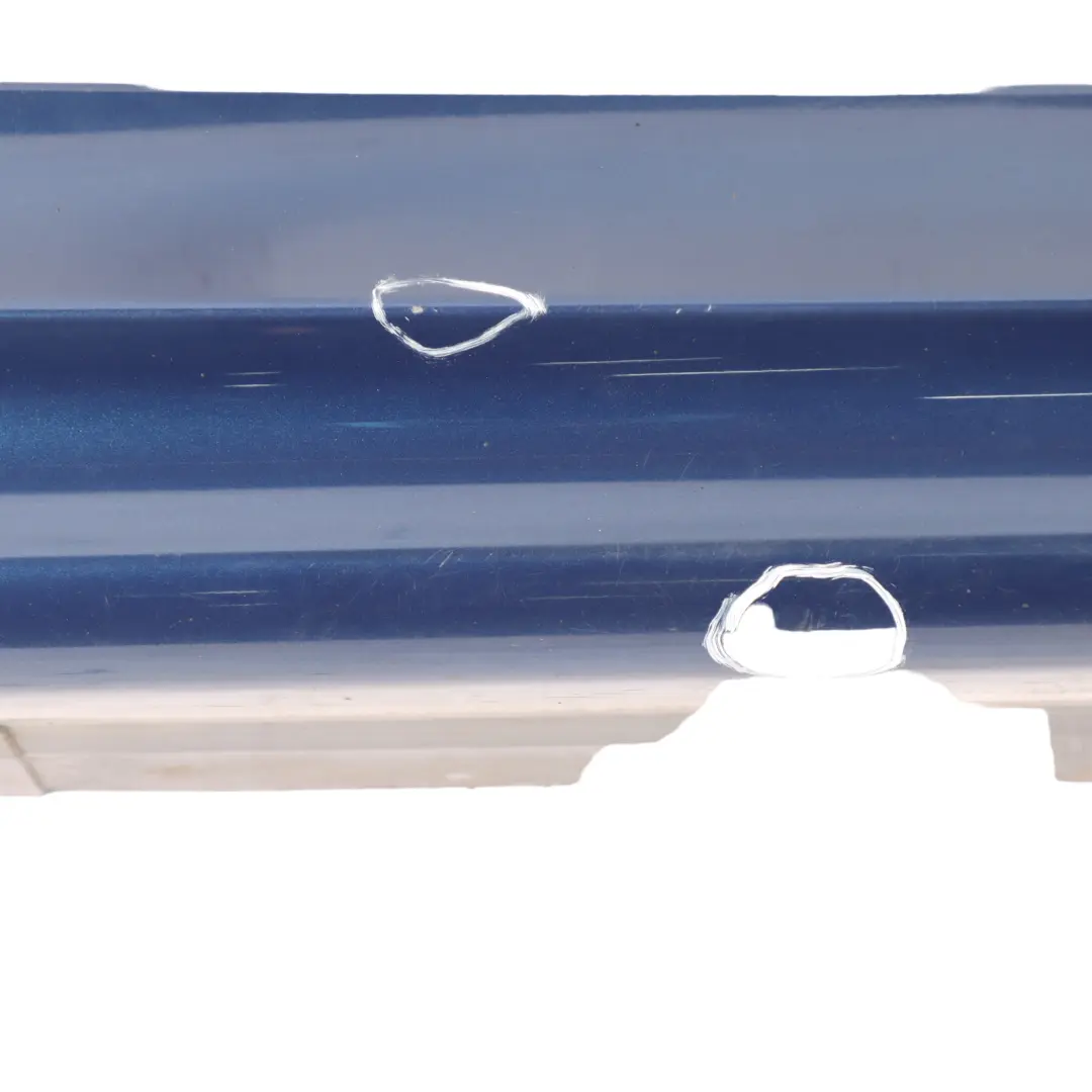 BMW E90 LCI Side Skirt M Aerodynamics Sill Strip Right O/S Le Mans Blue - 381