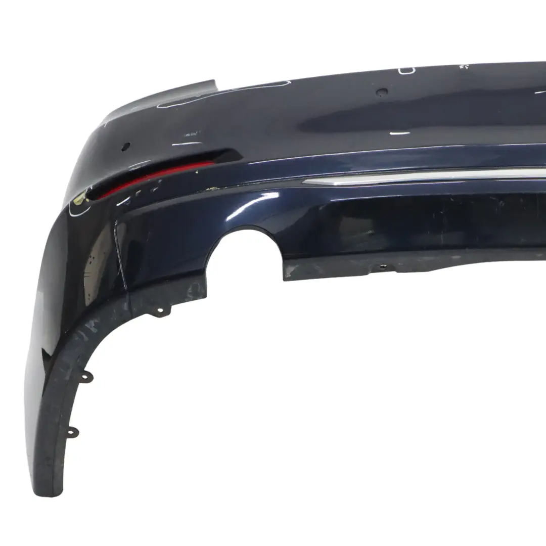 BMW F30 Bumper Rear Trim Panel PDC Imperial Blau Blue Metallic - A89