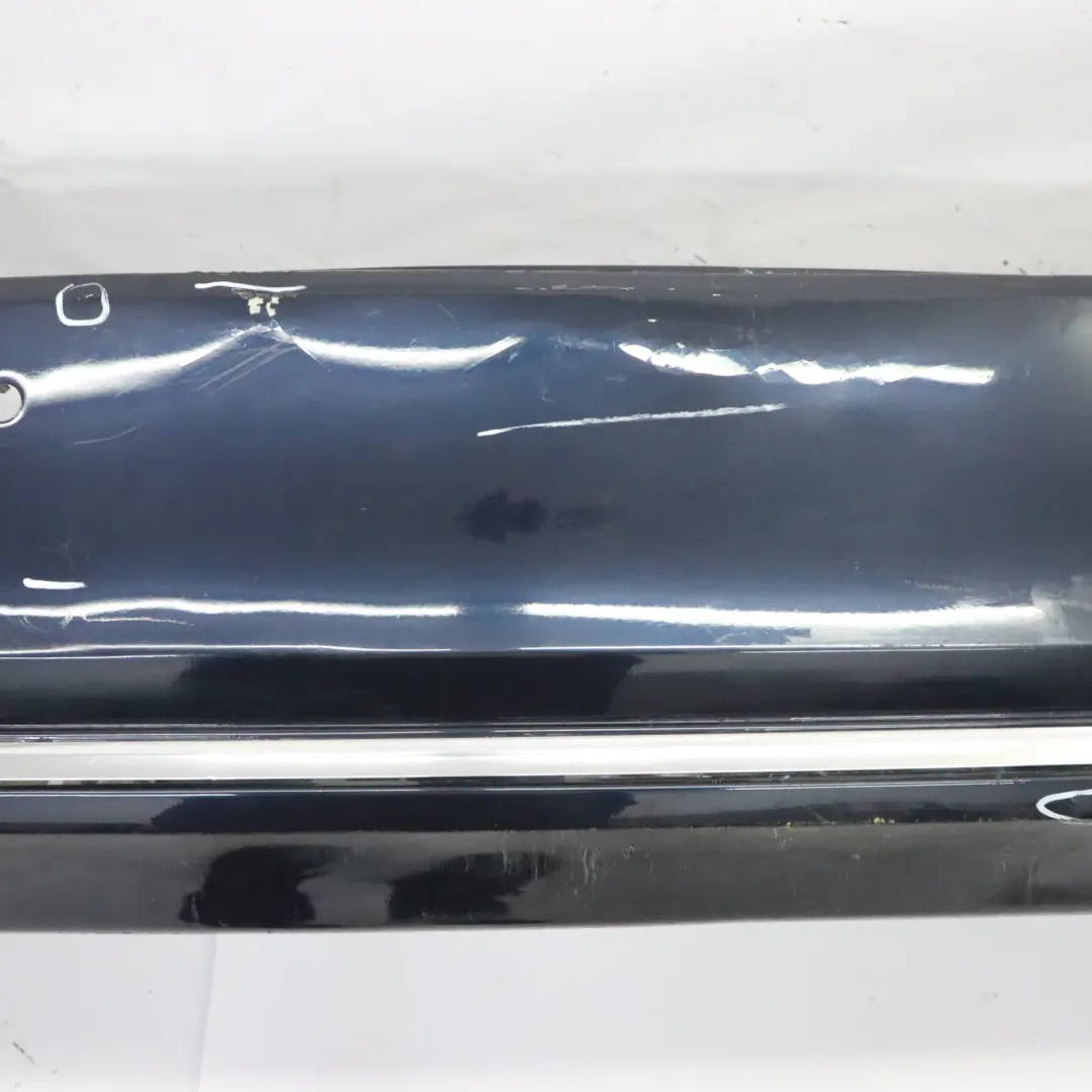 BMW F30 Bumper Rear Trim Panel PDC Imperial Blau Blue Metallic - A89