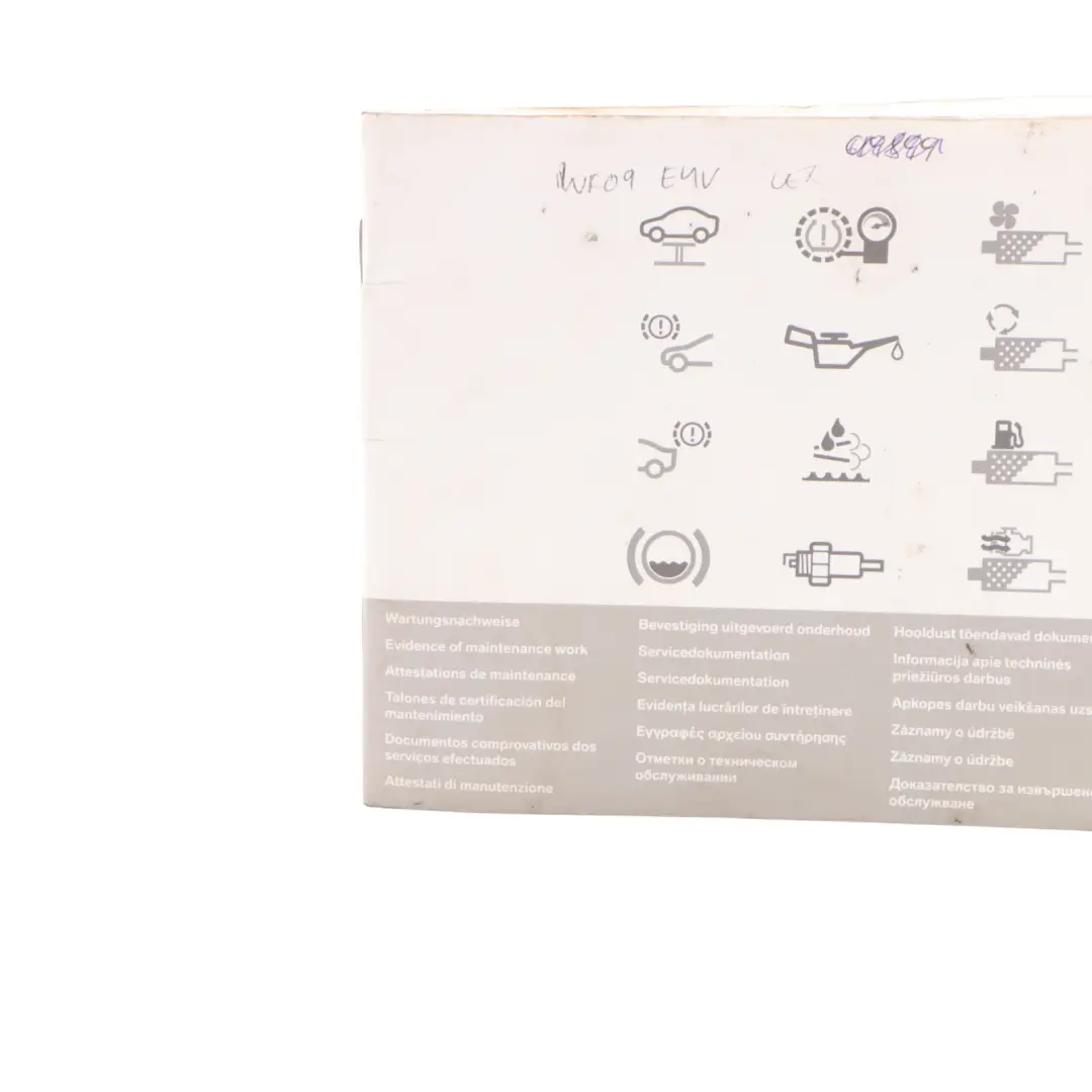 BMW E60 E61 E81 X3 E83 E87 E90 E91 LCI Service Booklet Book 2602175
