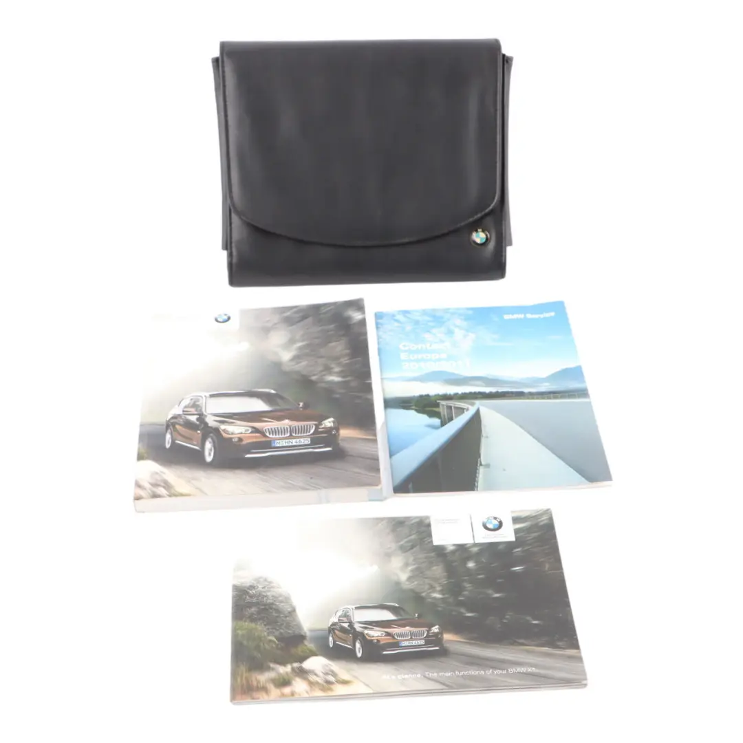 BMW X1 E84 Owner's Handbook Service Booklet Instructions Pouch Case Wallet