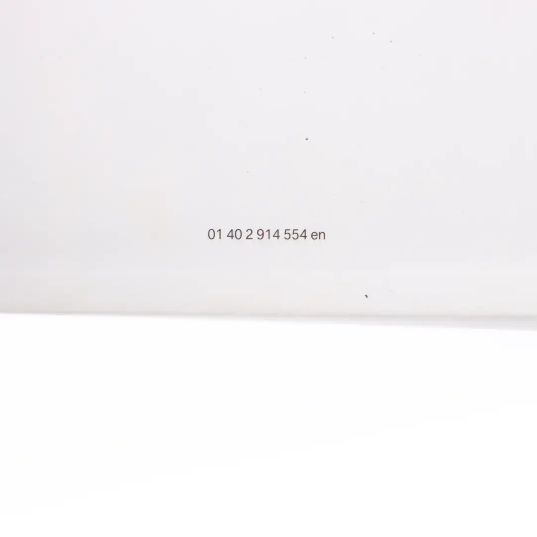 BMW X1 E84 Owner's Handbook Service Booklet Instructions Pouch Case Wallet