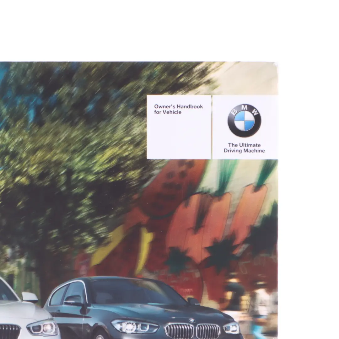 BMW F20 Owner's Handbook Instruction Booklet Book 2966615
