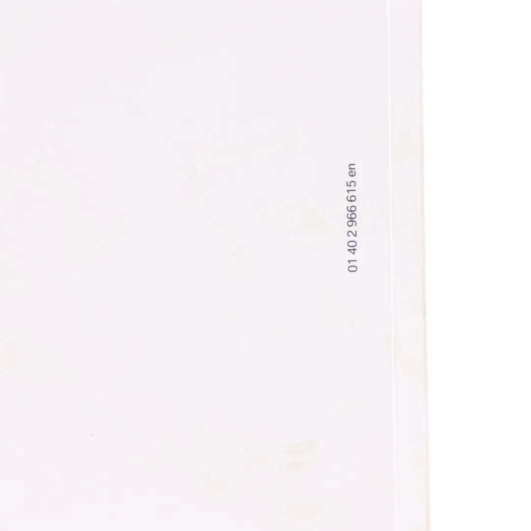 BMW F20 Owner's Handbook Instruction Booklet Book 2966615