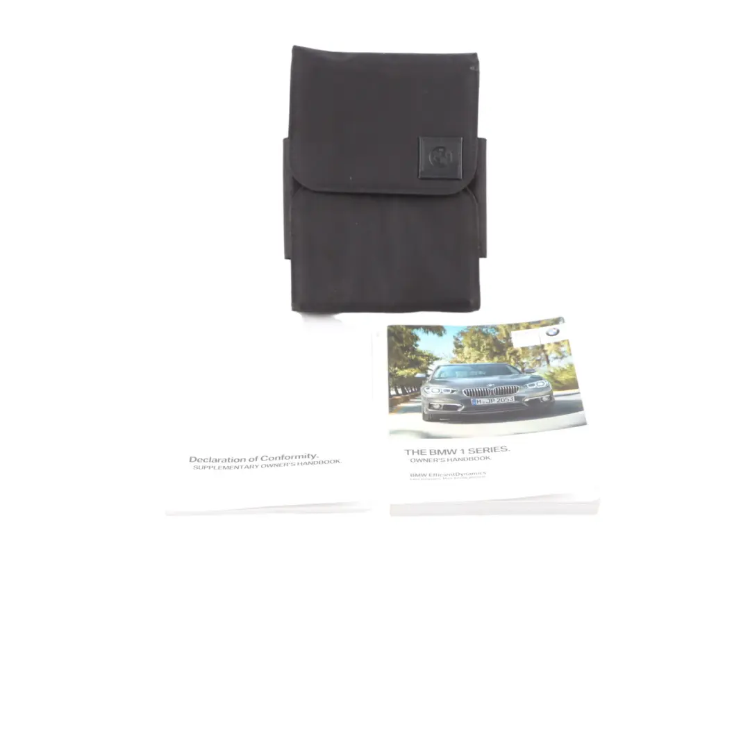BMW F20 F21 F30 F31 Logbook Book Slipcase Pouch Case Wallet Bag 2982693