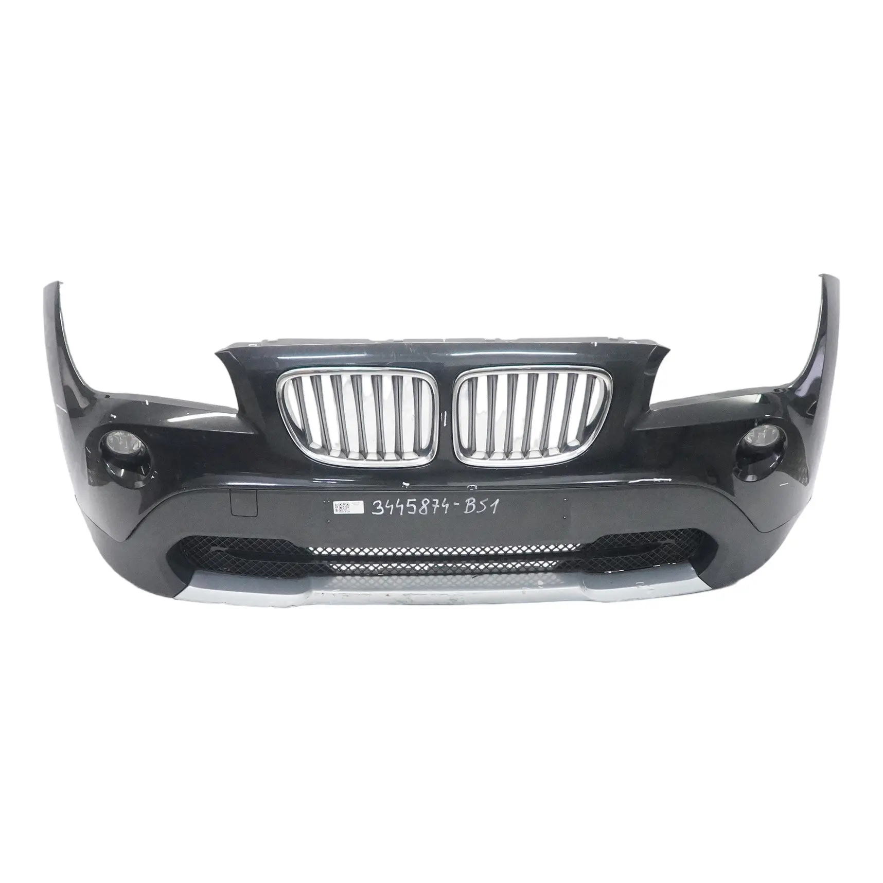 Front Bumper BMW X3 E83 LCI Complete Trim Panel PDC Black Sapphire Metallic 475