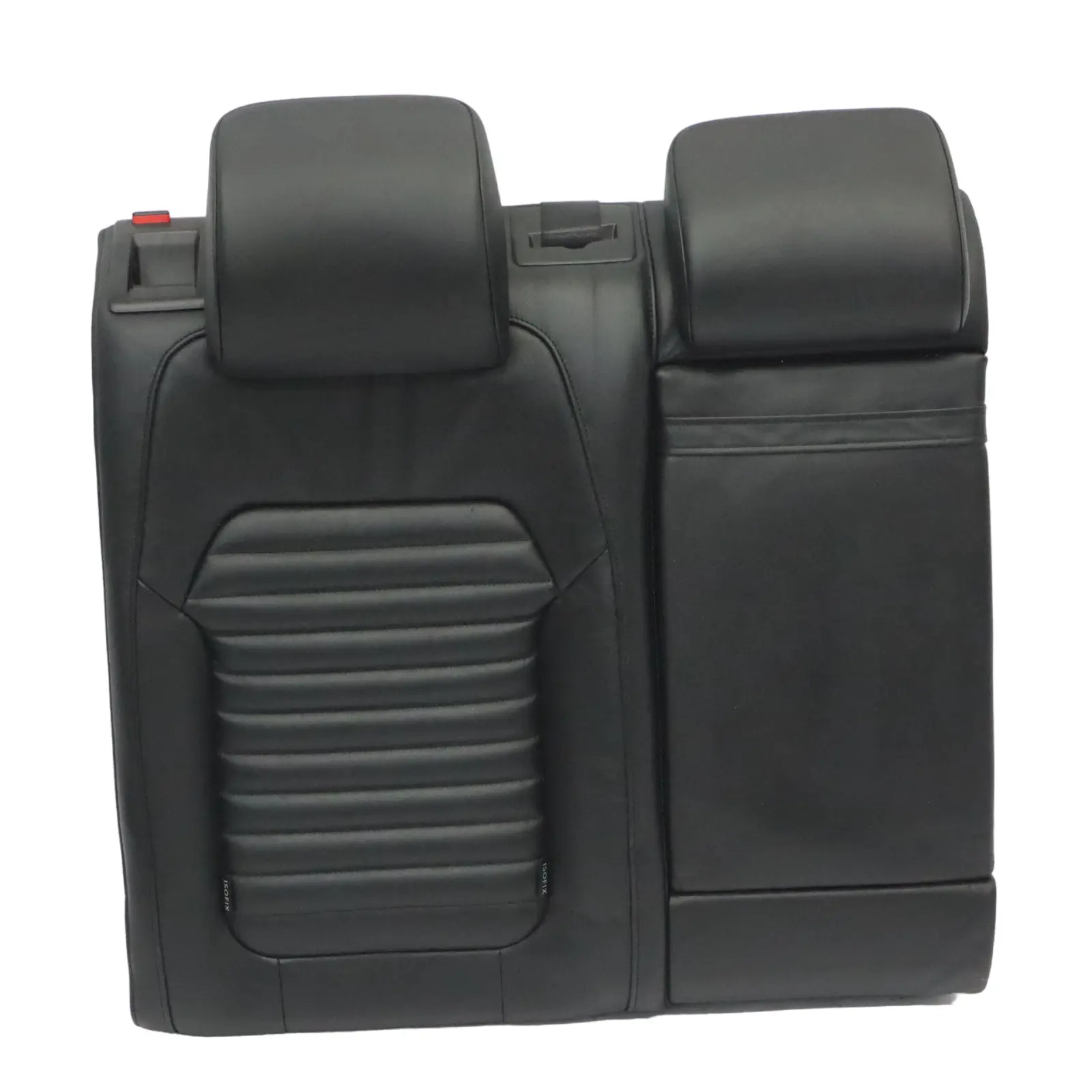 Volkswagen VW Passat B7 Respaldo Asiento Trasero Derecho Funda Cuero Negro