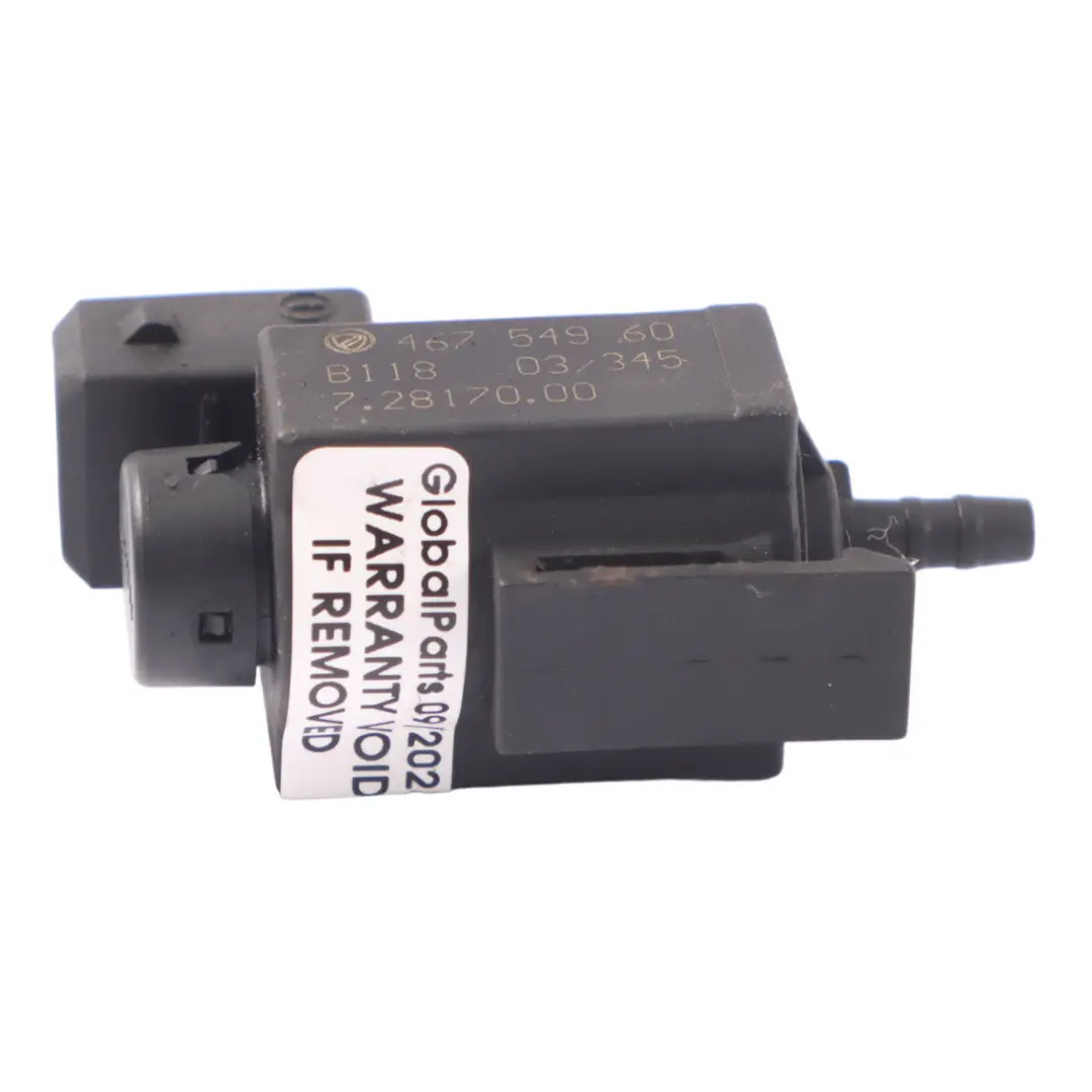 Fiat Doblo 1.9 JTD Diesel Control Válvula de Vacío Solenoide 46754960