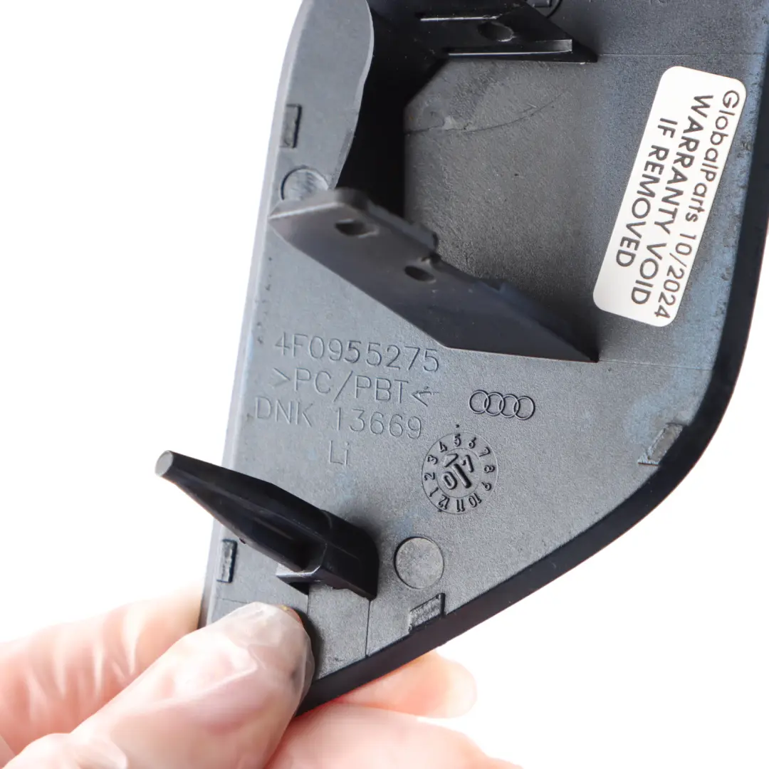 Audi A6 C6 Headlight Washer Nozzle Cover Left N/S Stratus Blue - Z5B 4F0955275
