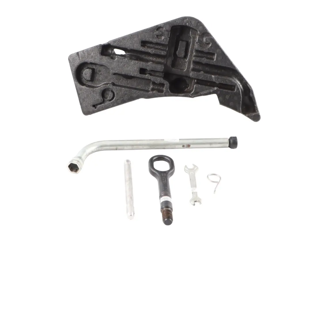 Audi Q7 4L Spare Wheel Kit Emergency Tool Set Boot Trunk Lifting Jack 7L0012617A