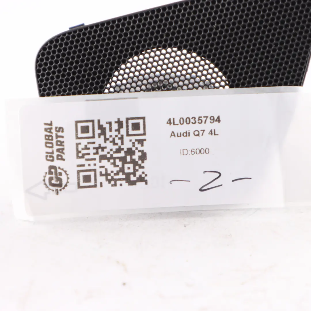 Audi Q7 4L Door Speeker Tweeter Cover Panel Trim Rear Right O/S 4L0035794