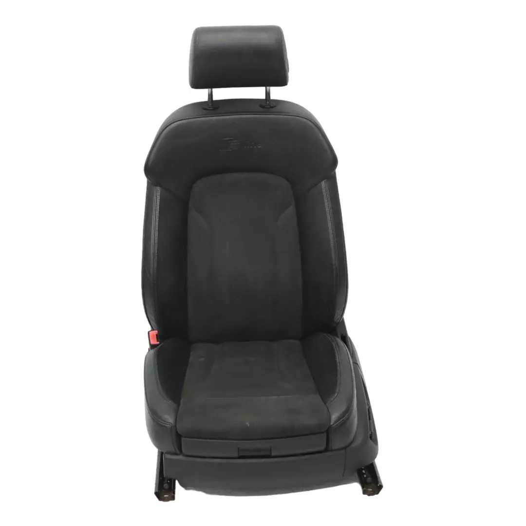 Audi Q7 4L Asiento Delantero Izquierdo S-Line Sport Calefactable Cuero Alcantara