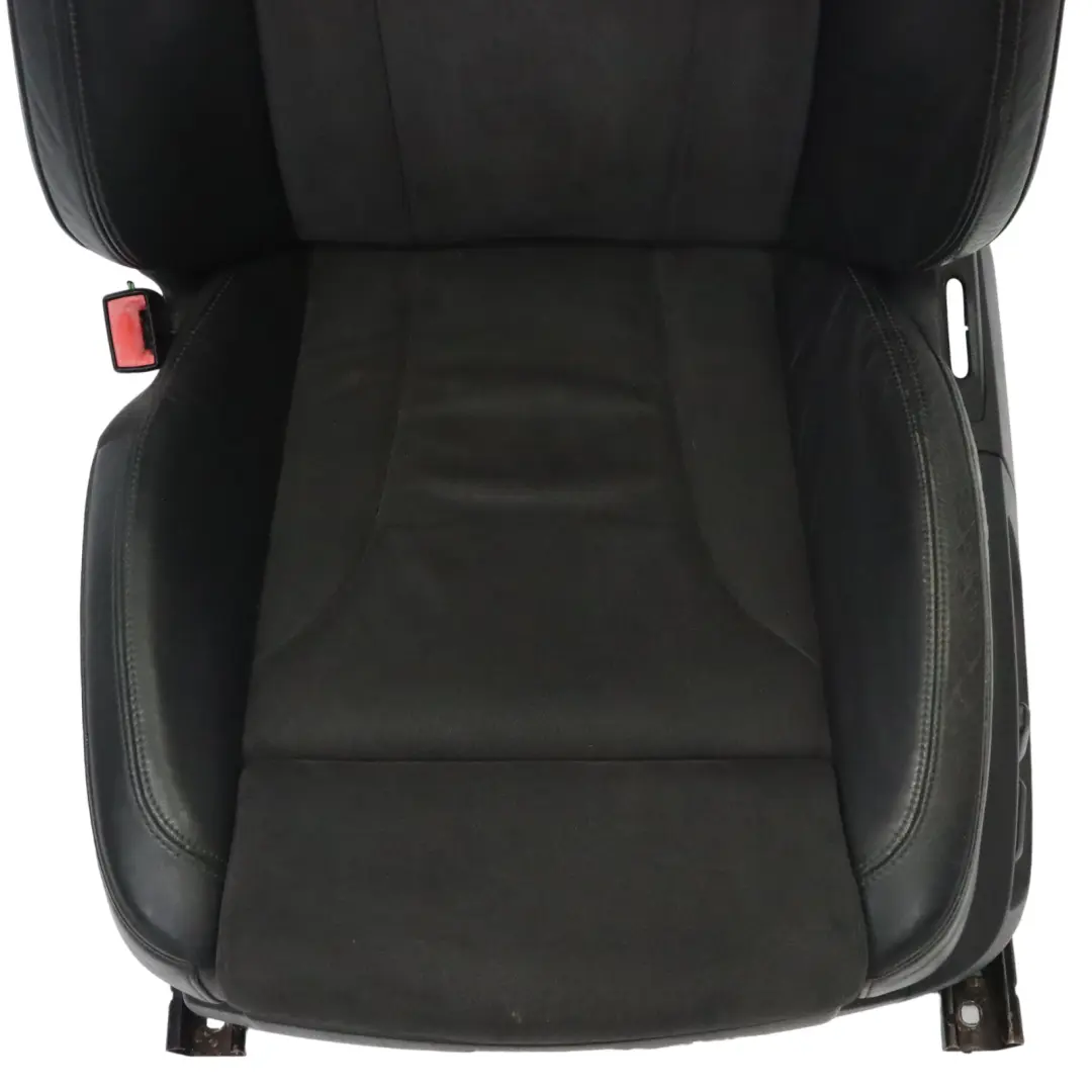 Audi Q7 4L Asiento Delantero Izquierdo S-Line Sport Calefactable Cuero Alcantara